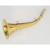 Горн охотничий 30 см (латунь), круглый 4