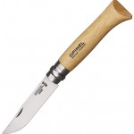 Нож складной Opinel №10 inox (нерж сталь, бук)