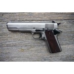Оружие списанное охолощенное Colt 1911 СО ХРОМ МАТ под патрон 10x24 (Курс-С)