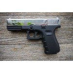 Пистолет охолощенный G19 C (Glock 19) Никель, кал. 9мм P.A.K
