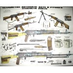 Плакат "Устройство автомата АК-74 и ручного РПК-74" на 2-х листах