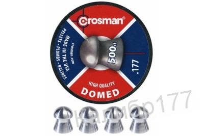 Пули для пневматики Crosman Domed 4, 5 мм, 51гр ( 500 шт.)