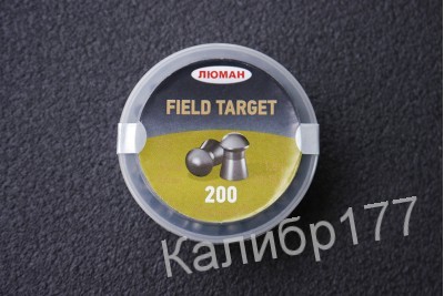 Пули Люман Field Target 5, 5мм 1, 5г (200шт)