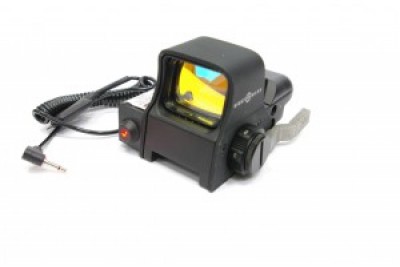 Коллиматор Sightmark панорамный с ЛЦУ (выносная кнопка), 4 марки, режим для ПНВ, быстросъемн. Weaver