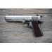 Оружие списанное охолощенное Colt 1911 СО ХРОМ МАТ под патрон 10x24 (Курс-С)