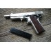 Оружие списанное охолощенное Colt 1911 СО ХРОМ МАТ под патрон 10x24 (Курс-С)